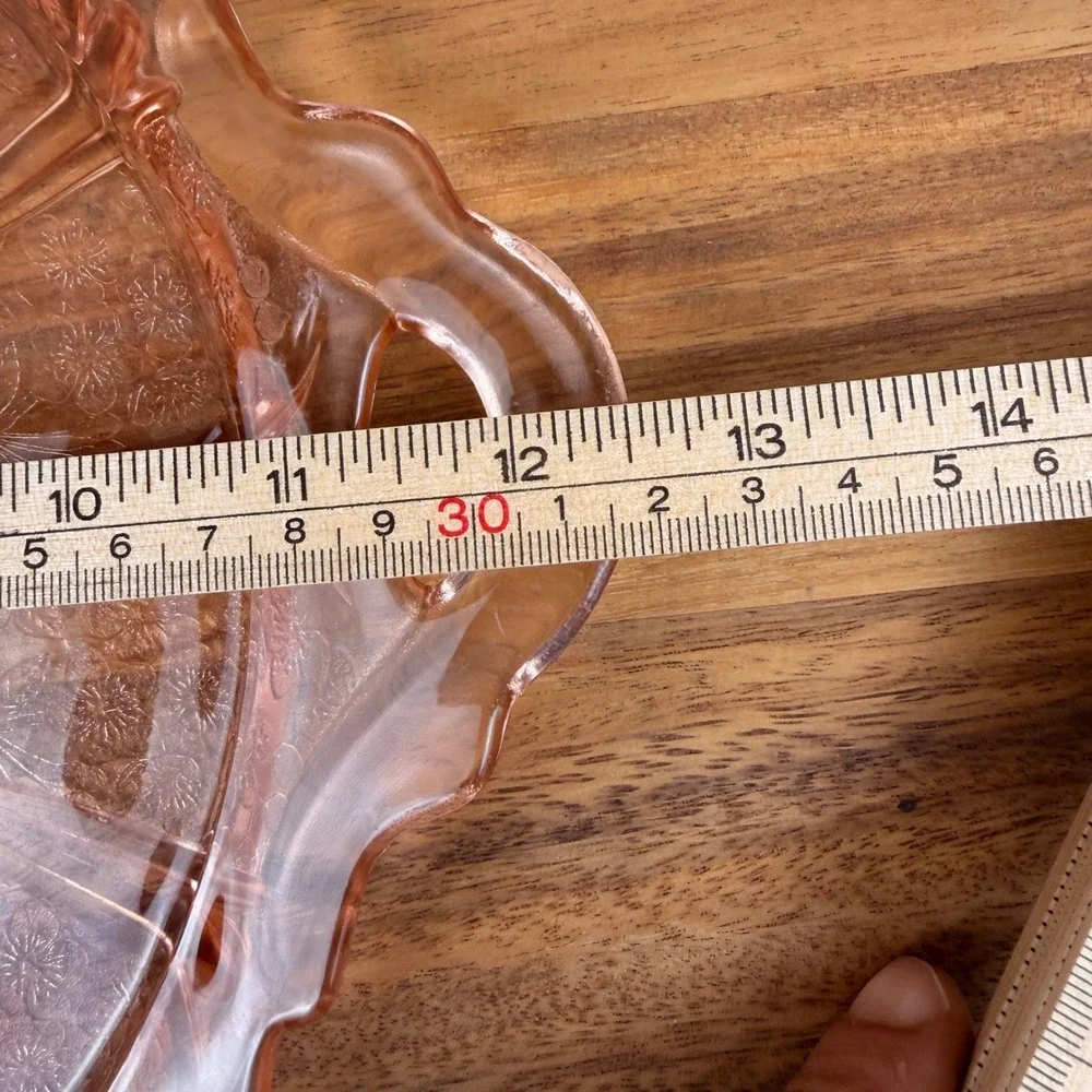 Jeanette Glass vintage pink